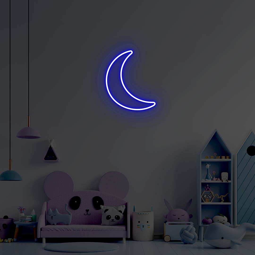 Moon Neon Sign | NEON SIGNO® Custom Neon Signs