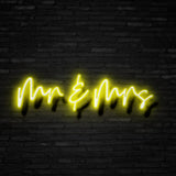 Mr. & Mrs. Neon Sign | NEON SIGNO® Custom Neon Signs