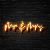 Mr. & Mrs. Neon Sign | NEON SIGNO® Custom Neon Signs