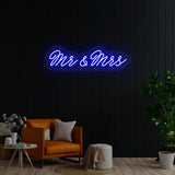 Mr & Mrs Neon Sign | NEON SIGNO® Custom Neon Signs