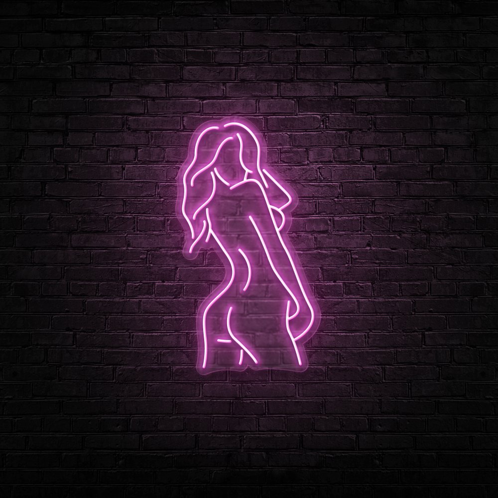 Nude Female Neon Sign | NEON SIGNO® Custom Neon Signs