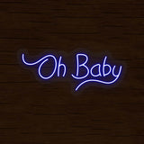 Oh Baby Neon Sign | NEON SIGNO® Custom Neon Signs