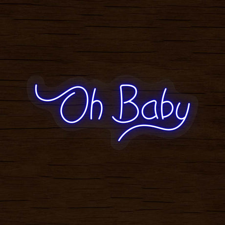 Oh Baby Neon Sign | NEON SIGNO® Custom Neon Signs