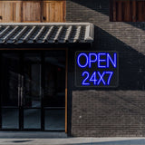 Open 24/7 Neon Sign | NEON SIGNO® Custom Neon Signs