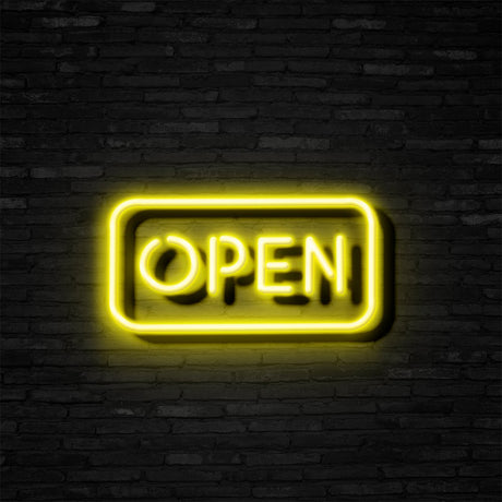 OPEN Neon Sign | NEON SIGNO® Custom Neon Signs