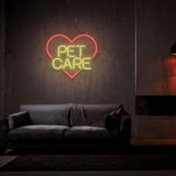 Pet Care Neon Sign | NEON SIGNO® Custom Neon Signs