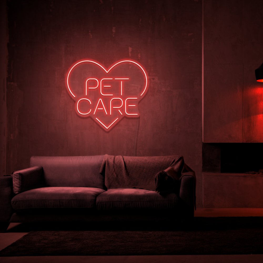 Pet Care Neon Sign | NEON SIGNO® Custom Neon Signs