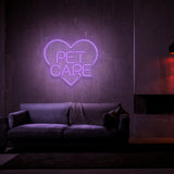 Pet Care Neon Sign | NEON SIGNO® Custom Neon Signs