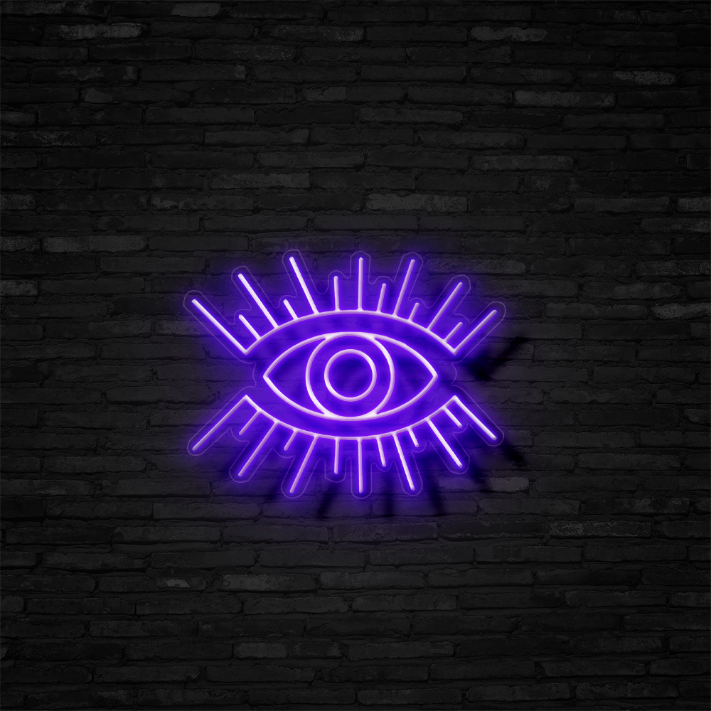 Eye Neon Sign | NEON SIGNO® Custom Neon Signs