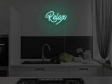 Relax Neon Sign | NEON SIGNO® Custom Neon Signs