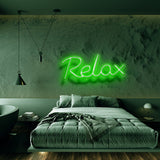 Relax Neon Sign | NEON SIGNO® Custom Neon Signs