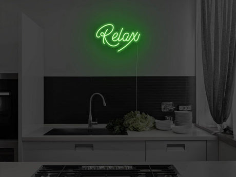 Relax Neon Sign | NEON SIGNO® Custom Neon Signs