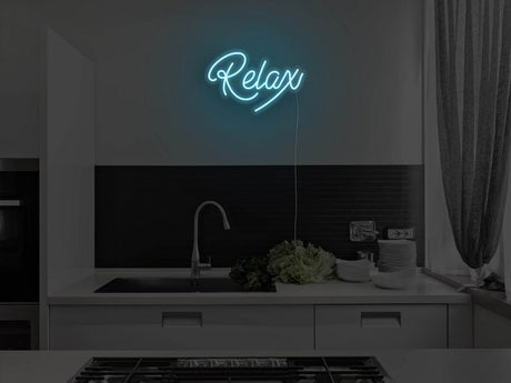 Relax Neon Sign | NEON SIGNO® Custom Neon Signs