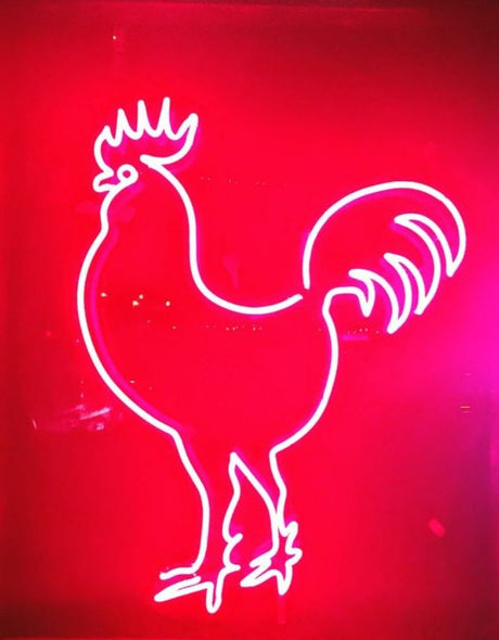 Rooster Cock Chicken Neon Sign | NEON SIGNO® Custom Neon Signs