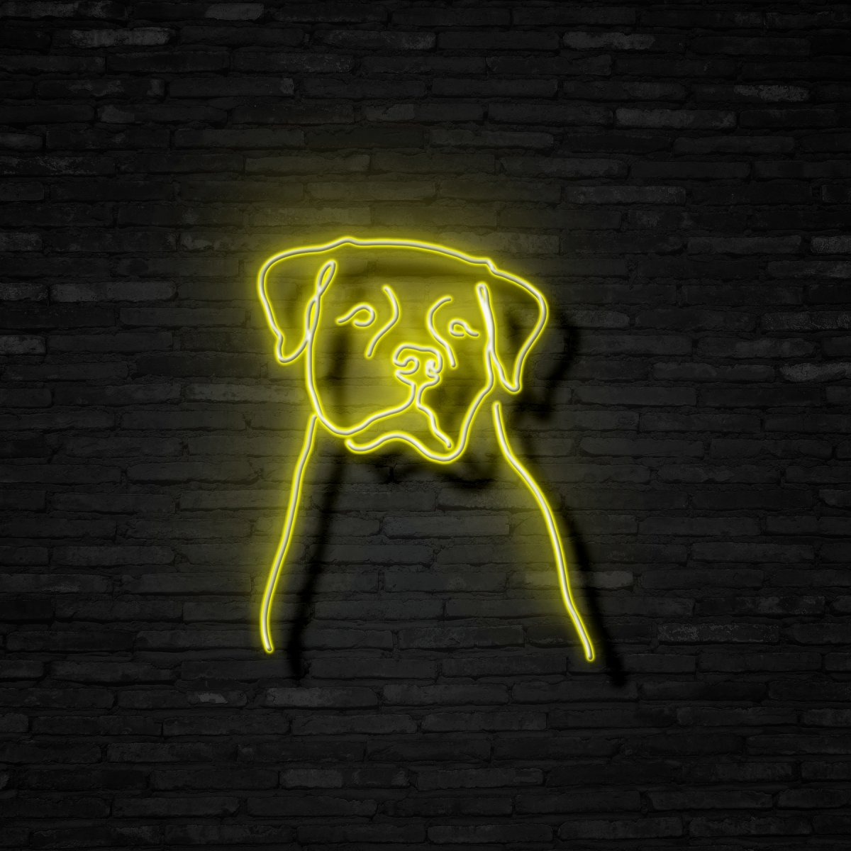 Rottweiler Neon Sign | NEON SIGNO® Custom Neon Signs