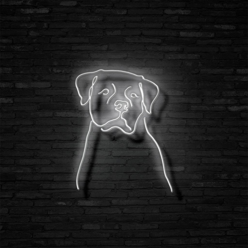 Rottweiler Neon Sign | NEON SIGNO® Custom Neon Signs