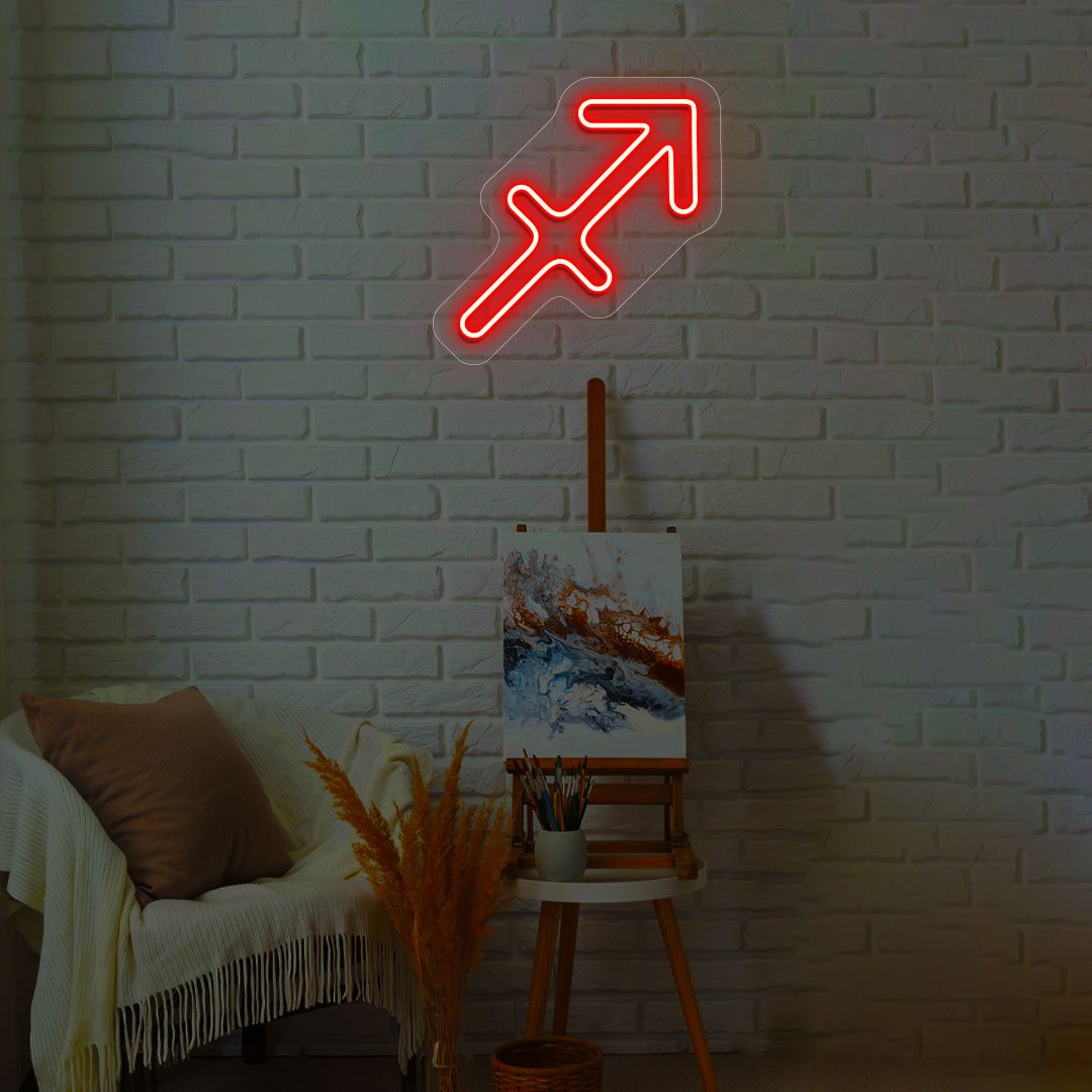 Sagittarius Zodiac Neon Sign | NEON SIGNO® Custom Neon Signs