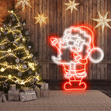 Santa Claus neon light | NEON SIGNO® Custom Neon Signs