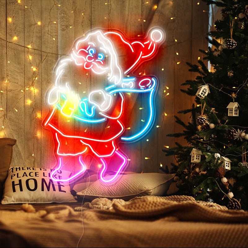 Santa Claus neon lights | NEON SIGNO® Custom Neon Signs