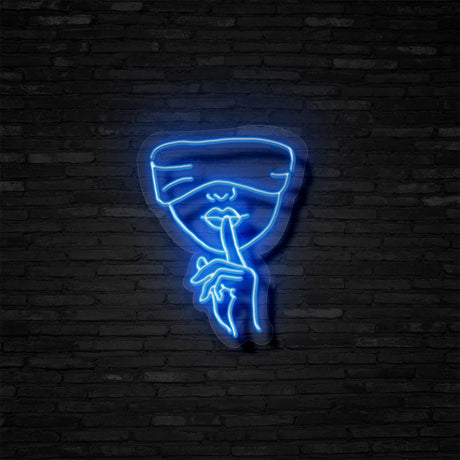 Shh Neon Sign | NEON SIGNO® Custom Neon Signs