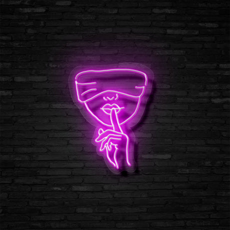 Shh Neon Sign | NEON SIGNO® Custom Neon Signs