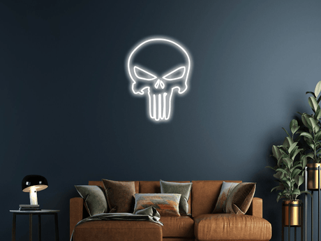 Skull Halloween Neon Sign | NEON SIGNO® Custom Neon Signs