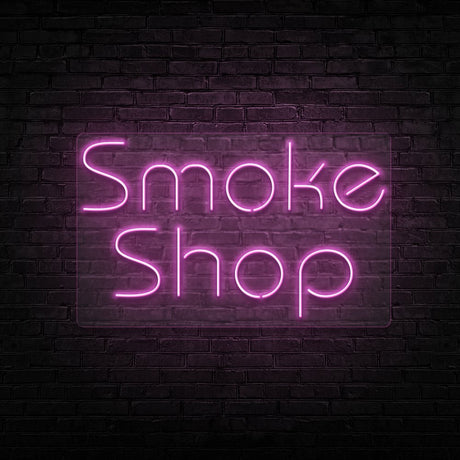 Smoke Shop Neon Sign | NEON SIGNO® Custom Neon Signs