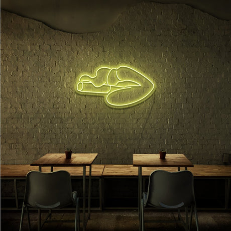 Smoking Neon Sign | NEON SIGNO® Custom Neon Signs