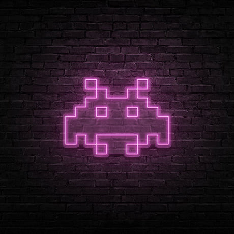 Space Invaders Neon Sign | NEON SIGNO® Custom Neon Signs