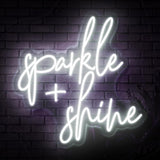 Sparkle And Shine Neon Sign | NEON SIGNO® Custom Neon Signs