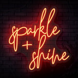 Sparkle And Shine Neon Sign | NEON SIGNO® Custom Neon Signs