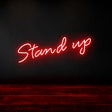 Stand Up Neon Sign | NEON SIGNO® Custom Neon Signs