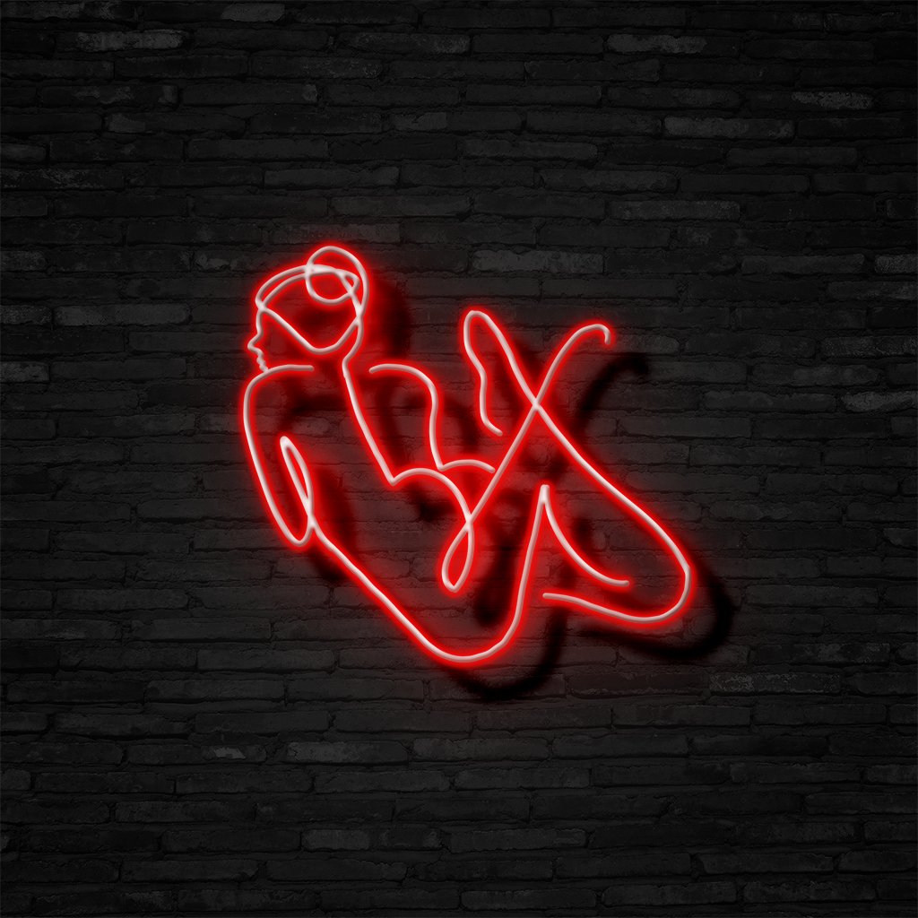 Sun Bathing Neon Sign | NEON SIGNO® Custom Neon Signs