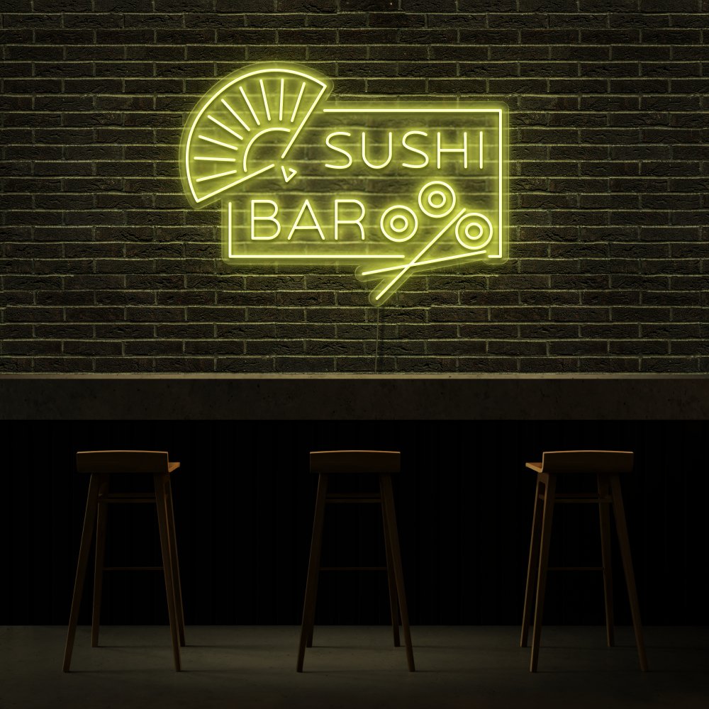 Sushi Bar Neon Sign | NEON SIGNO® Custom Neon Signs