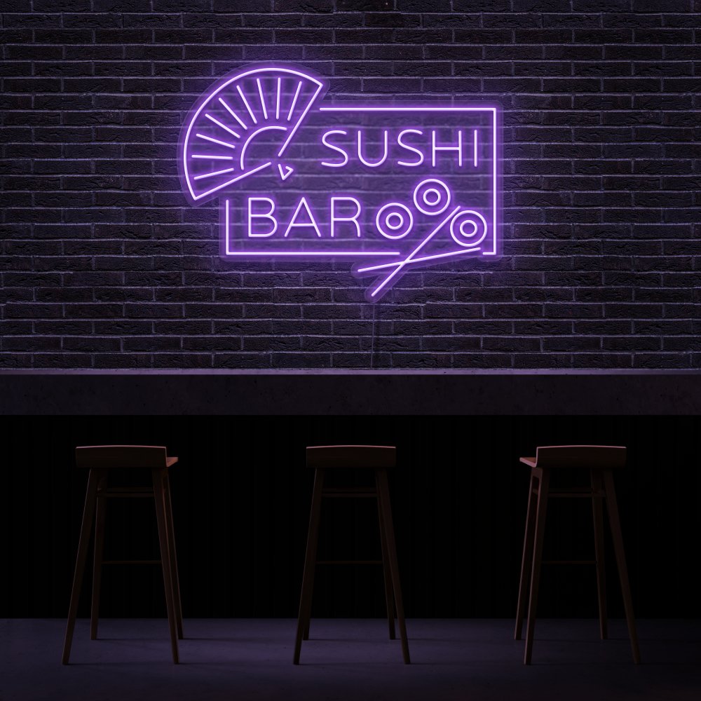 Sushi Bar Neon Sign | NEON SIGNO® Custom Neon Signs