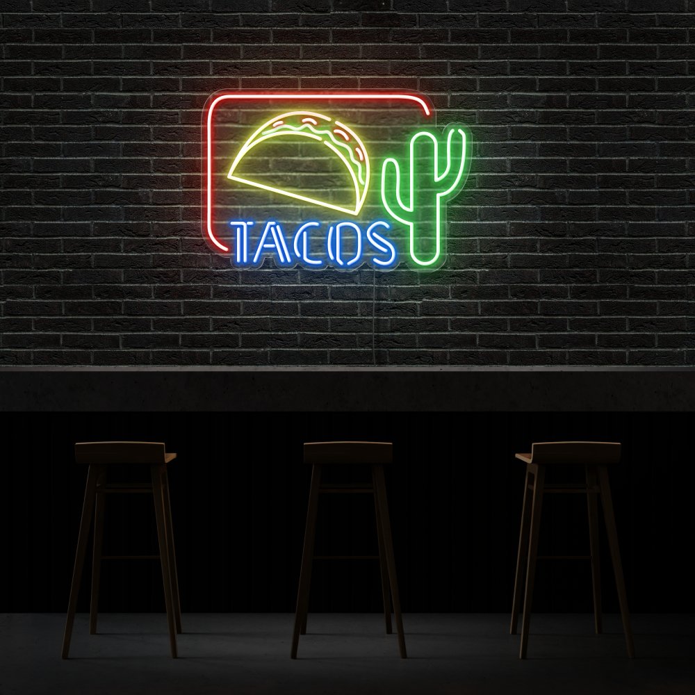 Taco Neon Sign | NEON SIGNO® Custom Neon Signs