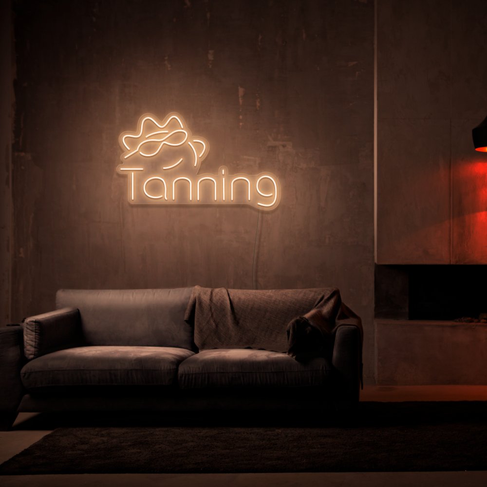 Tanning Shop Neon Sign | NEON SIGNO® Custom Neon Signs