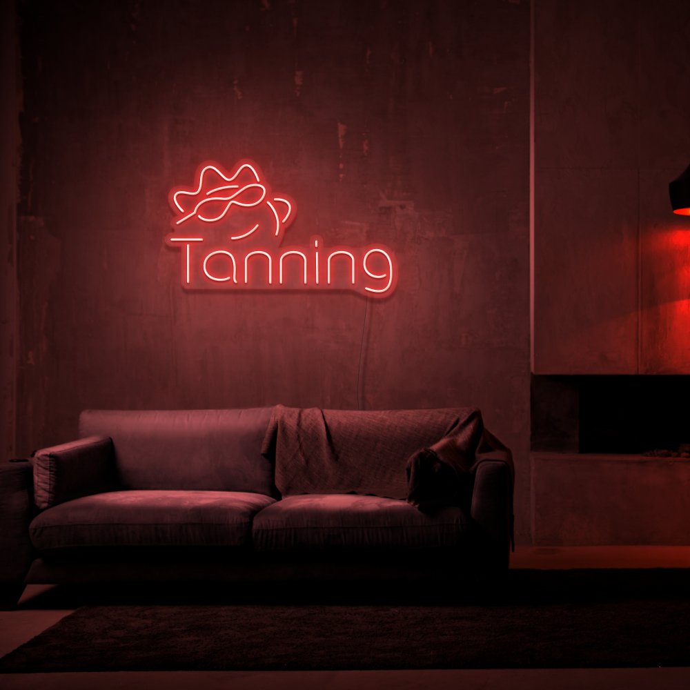 Tanning Shop Neon Sign | NEON SIGNO® Custom Neon Signs