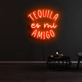 Tequila Es Mi Amigo Neon Sign | NEON SIGNO® Custom Neon Signs