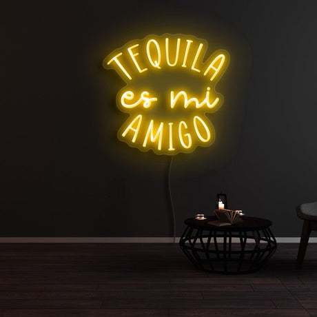 Tequila Es Mi Amigo Neon Sign | NEON SIGNO® Custom Neon Signs