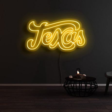 Texas Neon Sign | NEON SIGNO® Custom Neon Signs