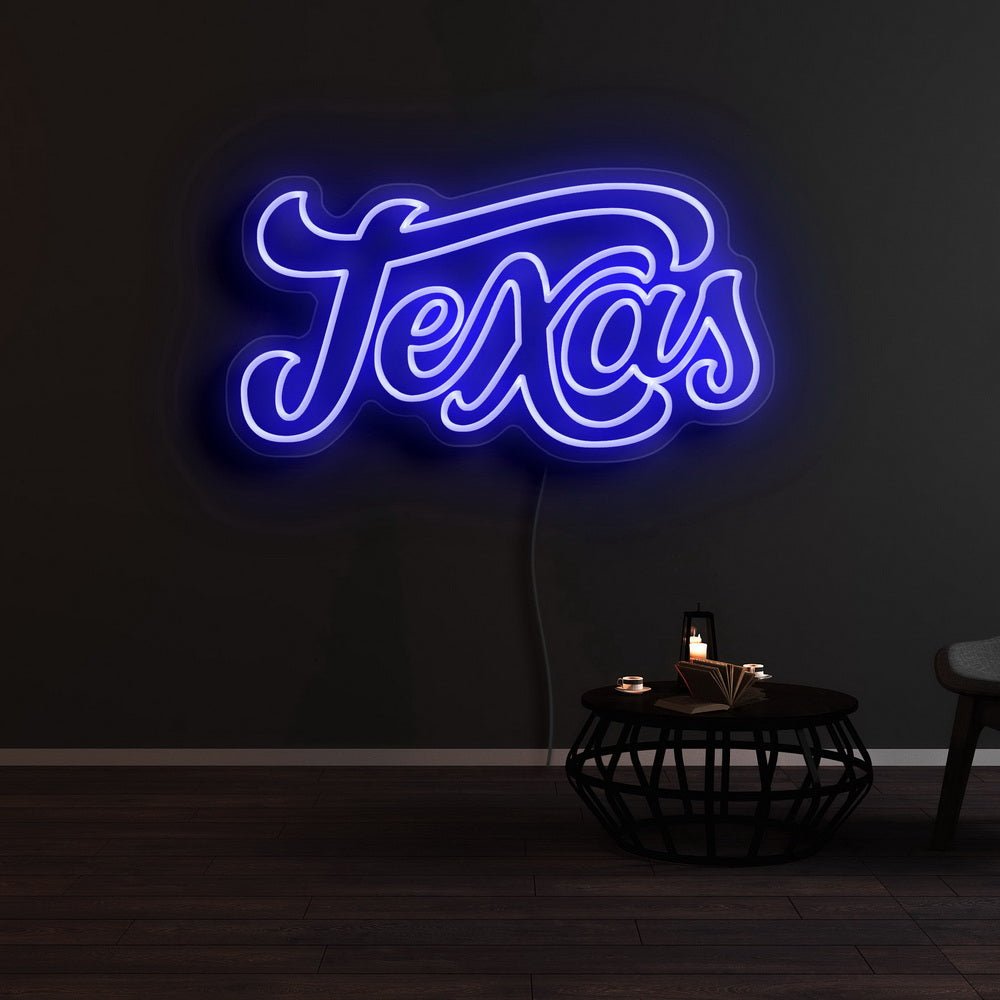 Texas Neon Sign | NEON SIGNO® Custom Neon Signs