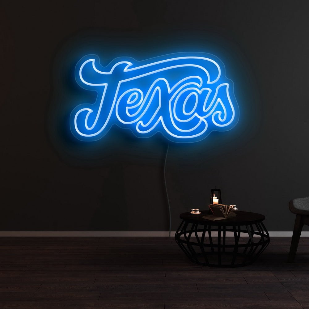 Texas Neon Sign | NEON SIGNO® Custom Neon Signs