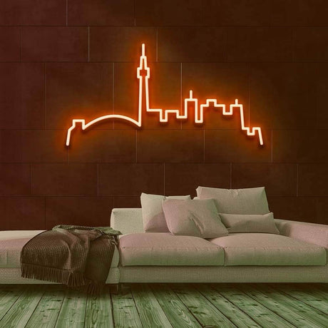 Toronto Skyline Neon Sign | NEON SIGNO® Custom Neon Signs