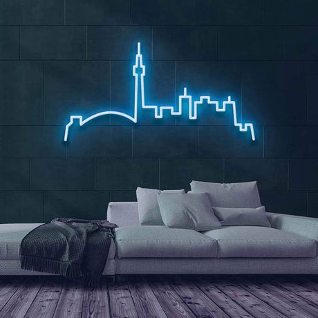 Toronto Skyline Neon Sign | NEON SIGNO® Custom Neon Signs