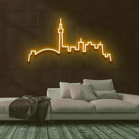 Toronto Skyline Neon Sign | NEON SIGNO® Custom Neon Signs