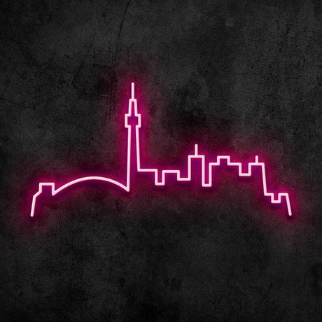 Toronto Skyline Neon Sign | NEON SIGNO® Custom Neon Signs