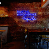 Trust Me You Can Dance Neon Sign | NEON SIGNO® Custom Neon Signs