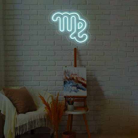 Virgo Zodiac Neon Sign | NEON SIGNO® Custom Neon Signs