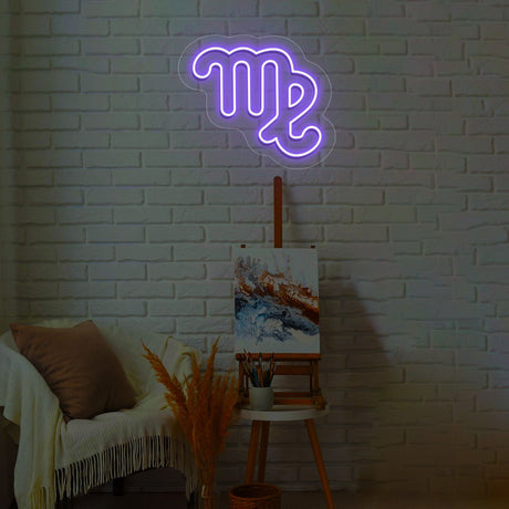 Virgo Zodiac Neon Sign | NEON SIGNO® Custom Neon Signs